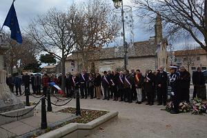 2019 12 05 PUYRICARD Hommage aux morts de la guerre d'algerie ,Tunisie, Maroc (1)